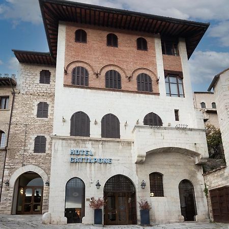 Hotel Gattapone Gubbio Exterior foto